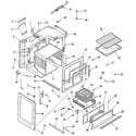 Kenmore 9117128811 body section diagram