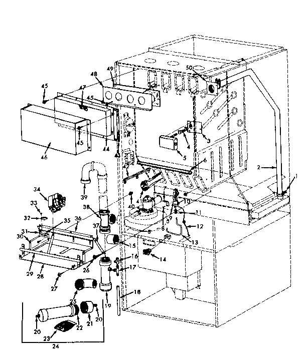 Kenmore 867769123 replacement parts diagram