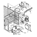 Kenmore 5648888511 switches and microwave parts diagram
