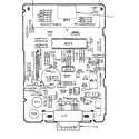 Kenmore 5648888511 power and control circuit board diagram