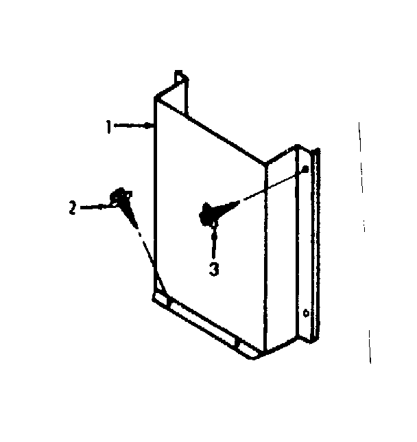 Kenmore 867734500 wall mounting kit no. 42-72003 and nasa001vs and vsh diagram