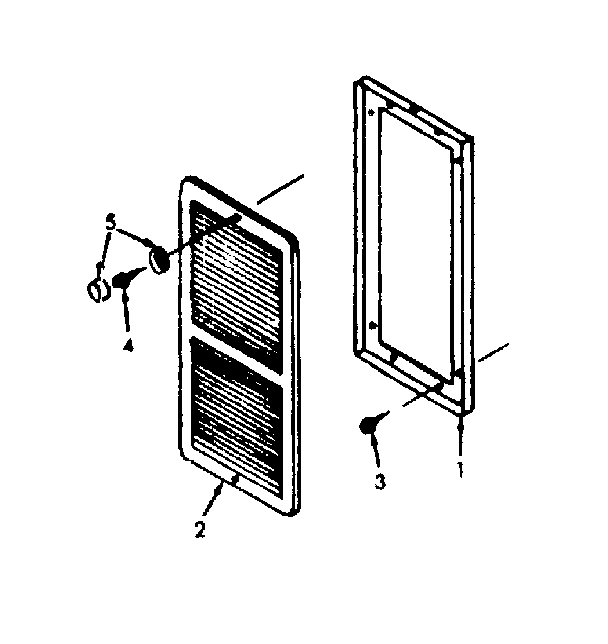 Kenmore 867725300 side outlet kit 42-72004 diagram