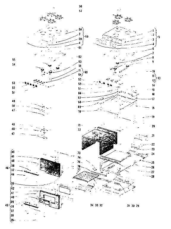 Ward & Son 163-50 unit diagram