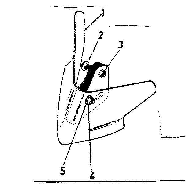 Craftsman SWEEP CULTIVATOR-29088 8" furrow plow stock diagram