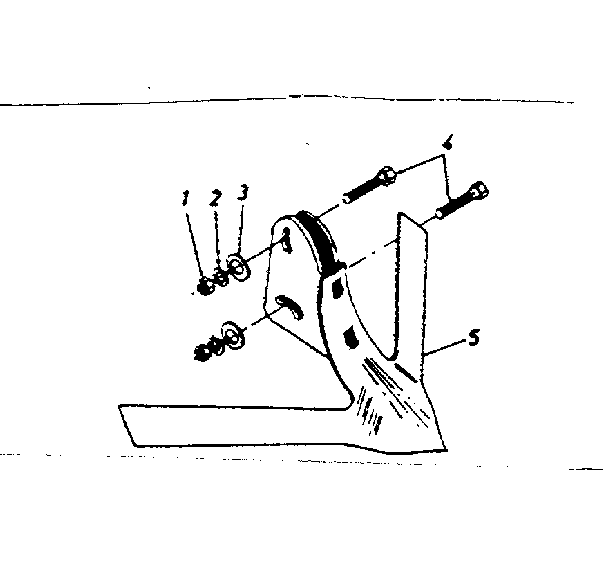Craftsman SWEEP CULTIVATOR-29088 15" sweep cultivator stock no. 32-29088 diagram