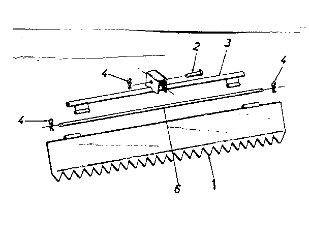 Craftsman SWEEP CULTIVATOR-29088 32" leveling/grading rake diagram