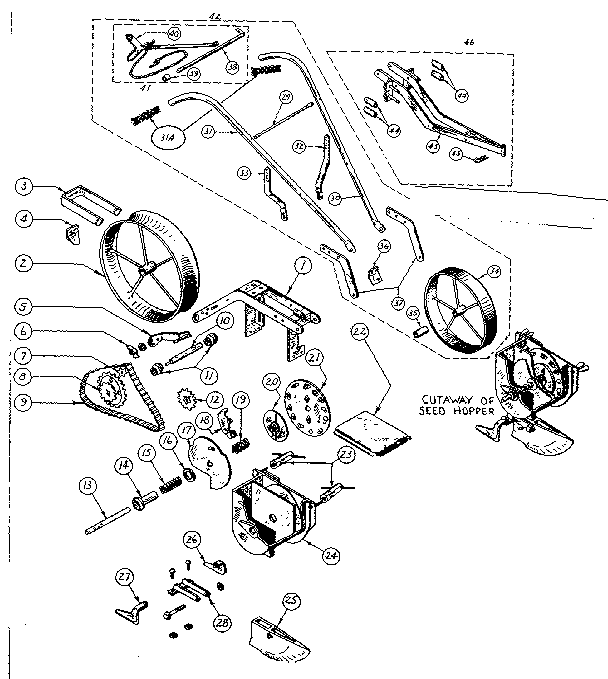 Craftsman 597302 replacement parts diagram