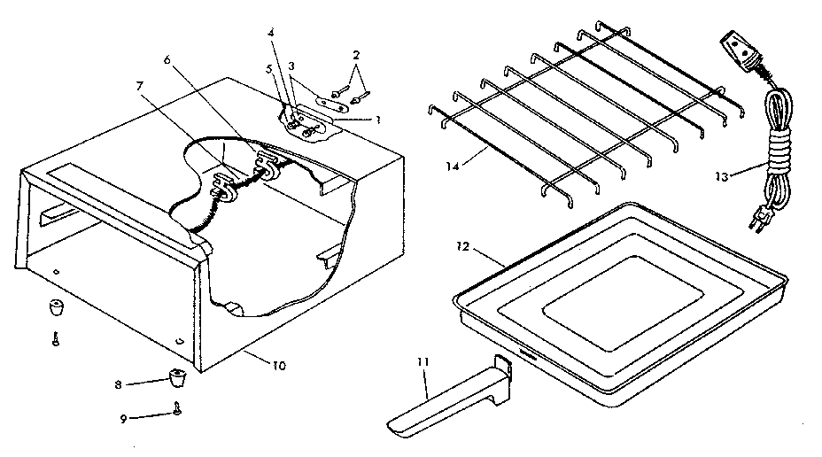 Kenmore 62063050 replacement parts diagram