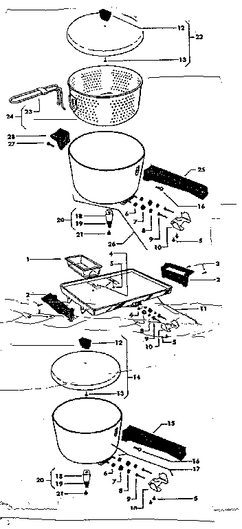 Kenmore 62065071 replacement parts diagram