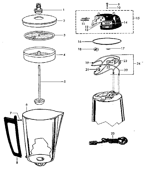 Kenmore 62067272 replacement parts diagram