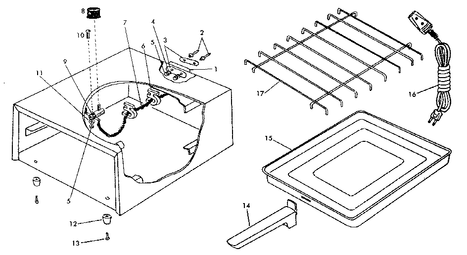 Kenmore 62069150 replacement parts diagram