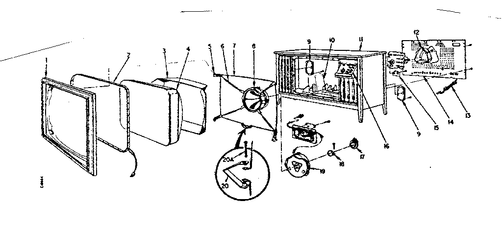 LXI 52843160000 cabinet parts diagram