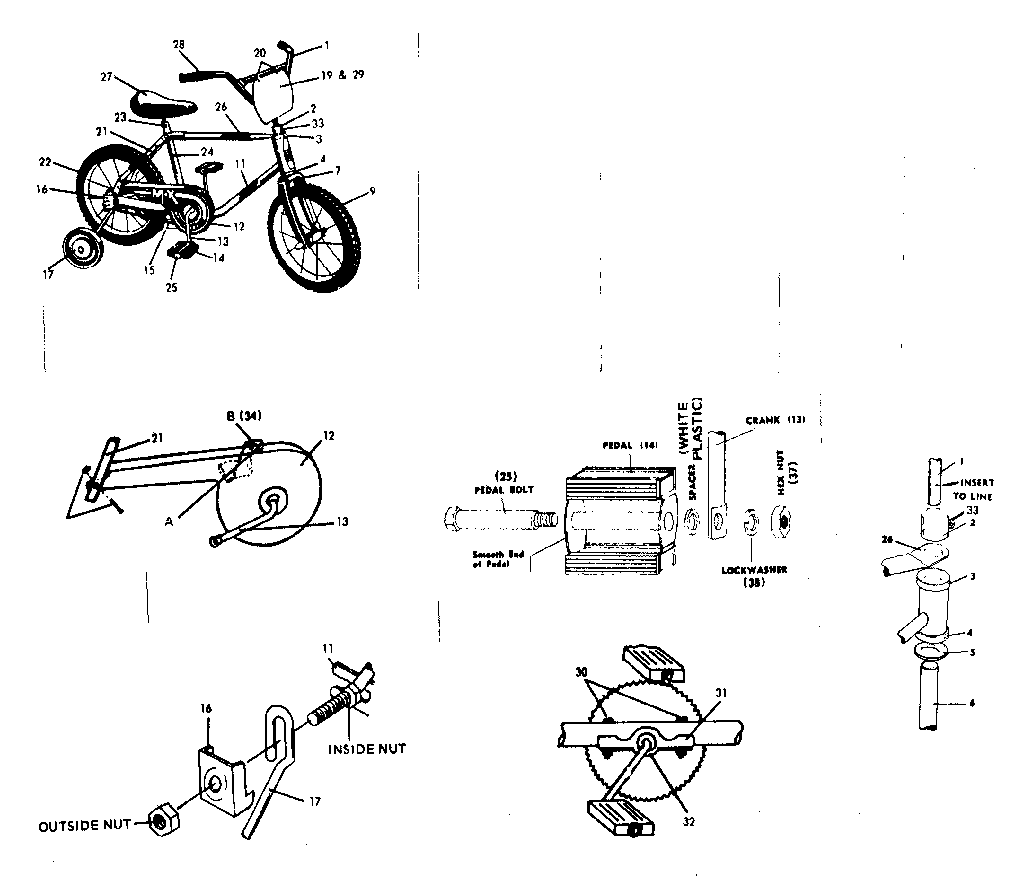 Sears 512875151 replacement parts diagram