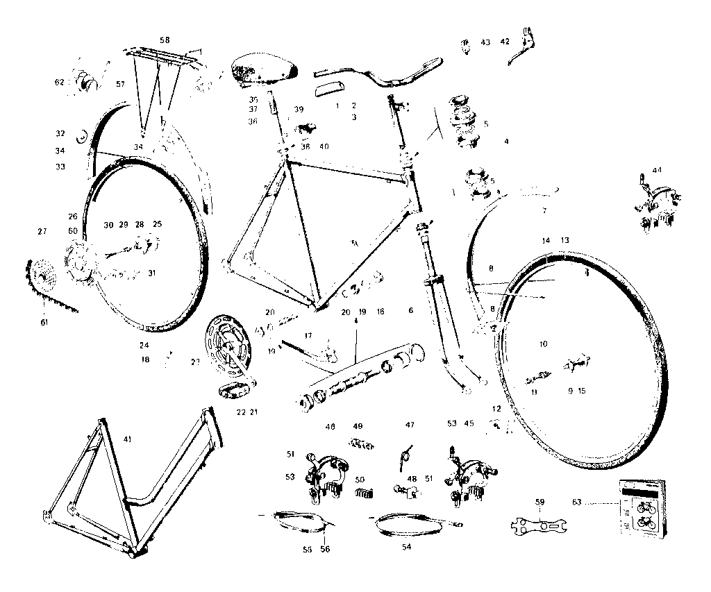 Sears 517473010 unit parts diagram