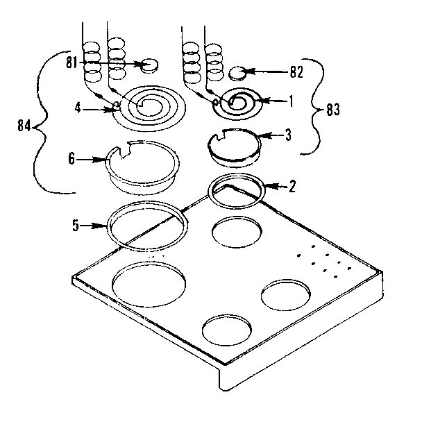 Kenmore 119944630 cooktop diagram