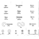 Sears 23466071 fasteners diagram