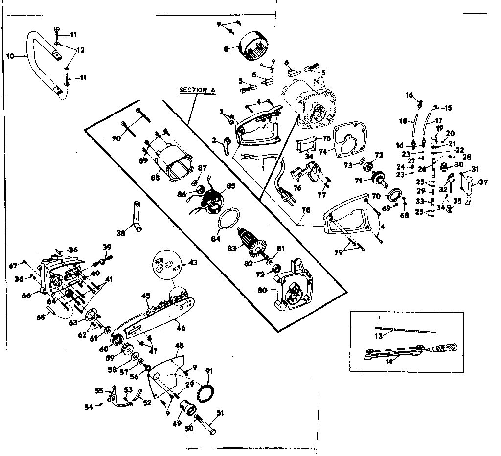 Craftsman 31534700 replacement parts diagram