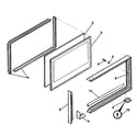 Kenmore 7917858890 door upper diagram