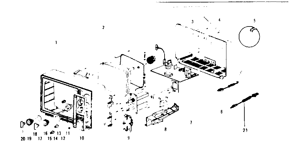 LXI 40150301150 cabinet diagram