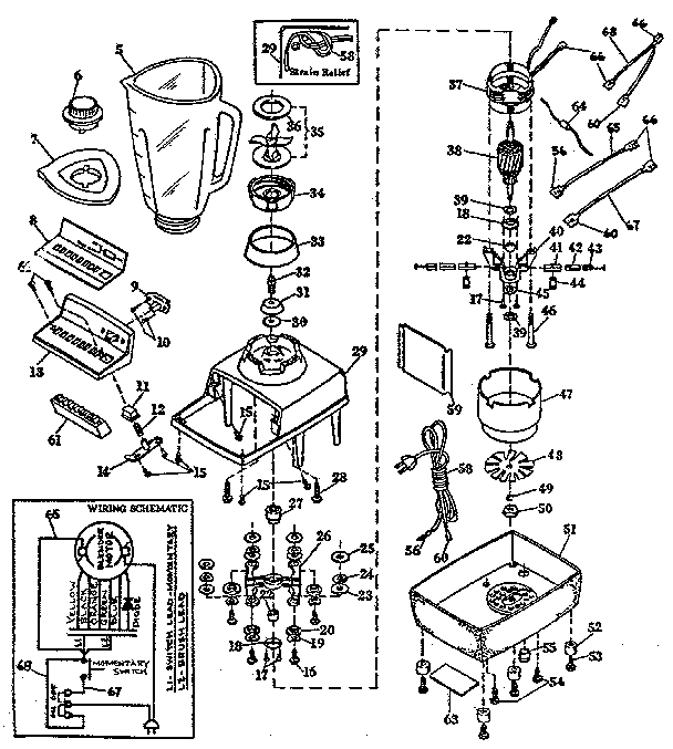 Kenmore 66382328 replacement parts diagram