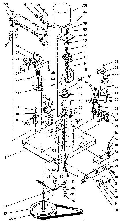 LXI 13291754800 tape mechanism diagram