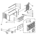 Kenmore 1068760682 cabinet diagram