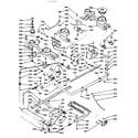 Kenmore 1037686760 burner section diagram