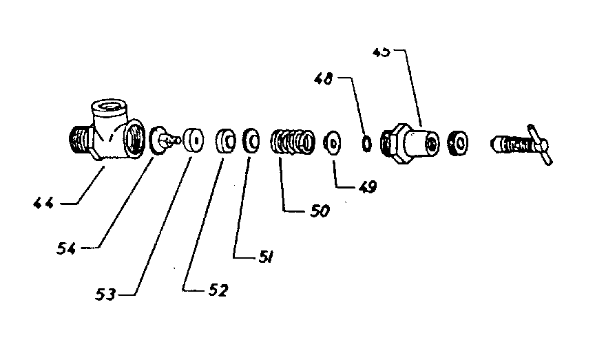 Sears 765446811 valve assembly diagram
