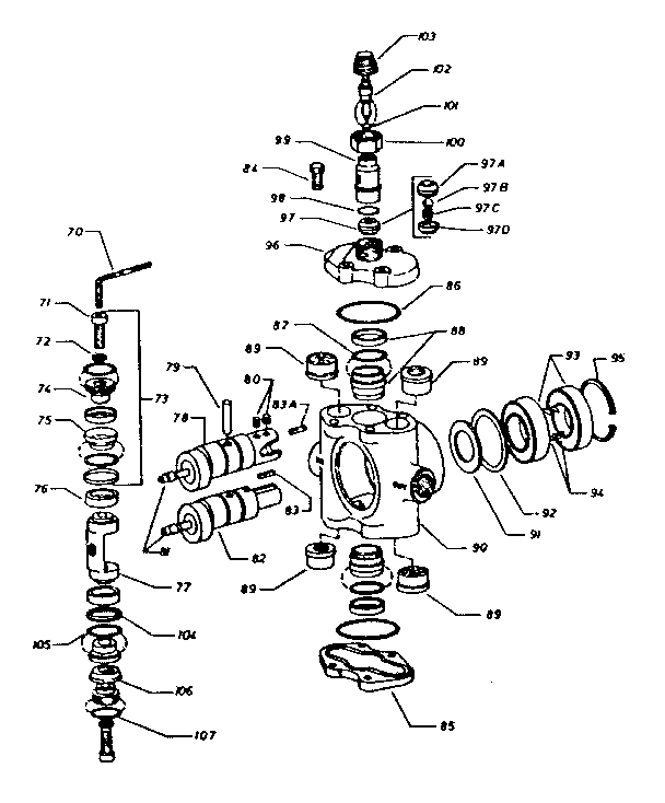 Sears 765446811 body assembly diagram