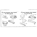 Kenmore 17580991 optional cleaning accessories no. 8953 diagram