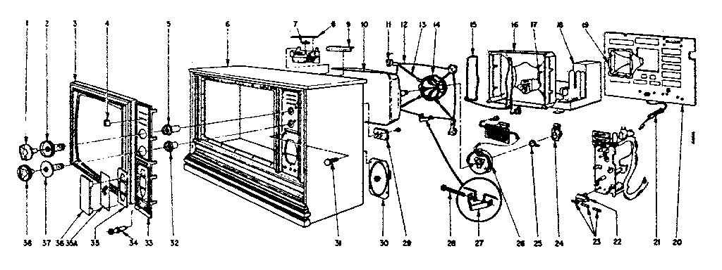 LXI 52843341100 cabinet diagram