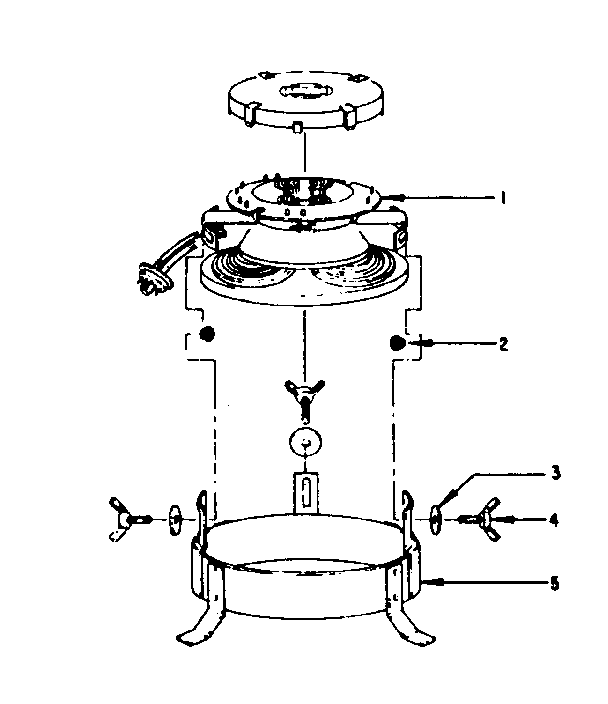 LXI 52843341100 deflection yoke assembly diagram