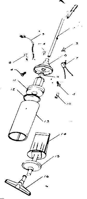 Kenmore 20873000 unit parts diagram