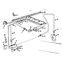 Kenmore 1033056550 burner section diagram