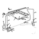Kenmore 1033056541 burner section diagram