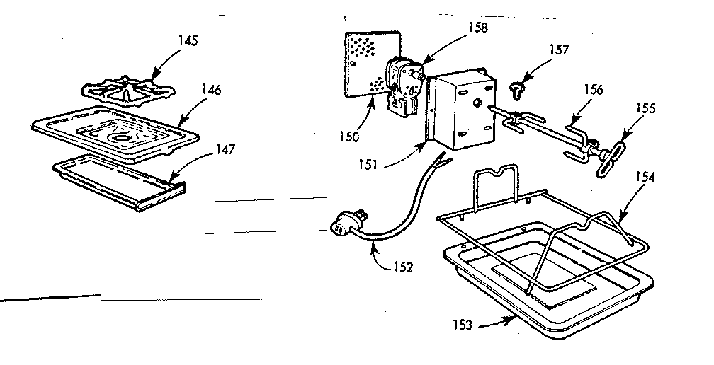 Kenmore 1037424600 accessory diagram