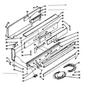 Kenmore 1037426761 backguard section diagram