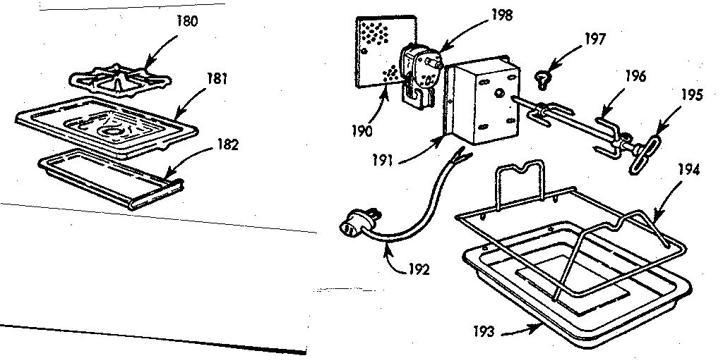 Kenmore 1037444400 optional equipment diagram