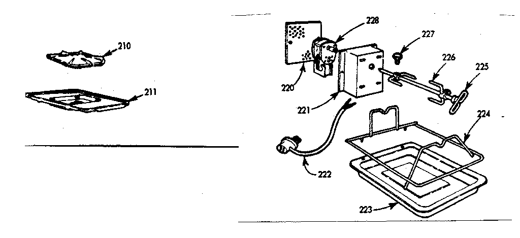 Kenmore 1037445814 optional equipment diagram
