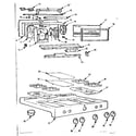 Kenmore 1037466304 backguard and maintop diagram