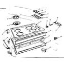 Kenmore 1037884514 maintop and body section diagram