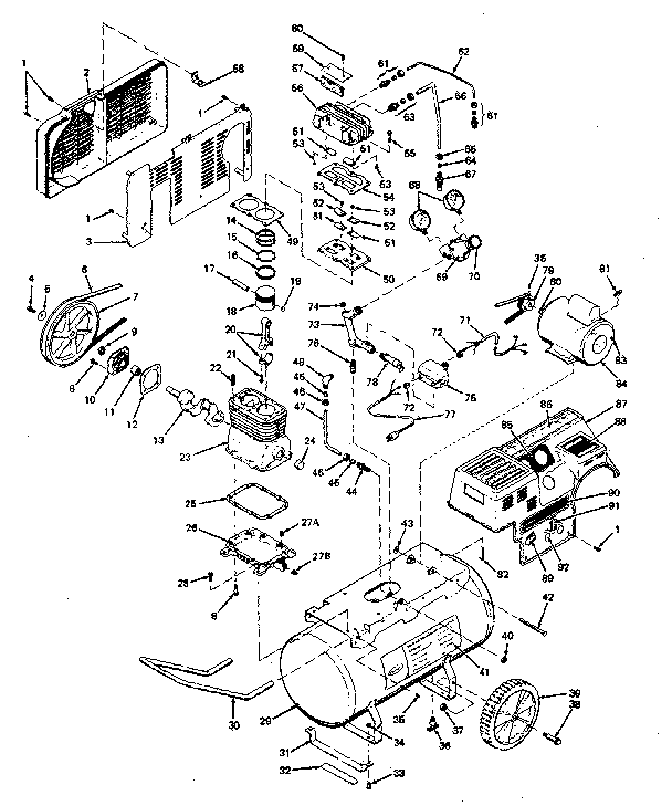 Craftsman 919156880 replacement parts diagram