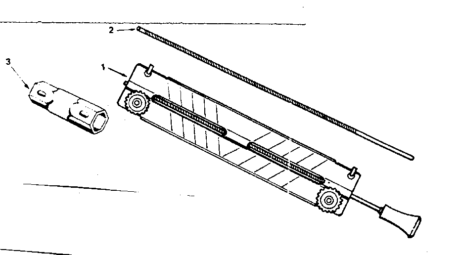 Craftsman 358350850 maintenance kit diagram