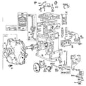 Briggs & Stratton 195400 TO 195499 (0154 - 0154) unit parts diagram