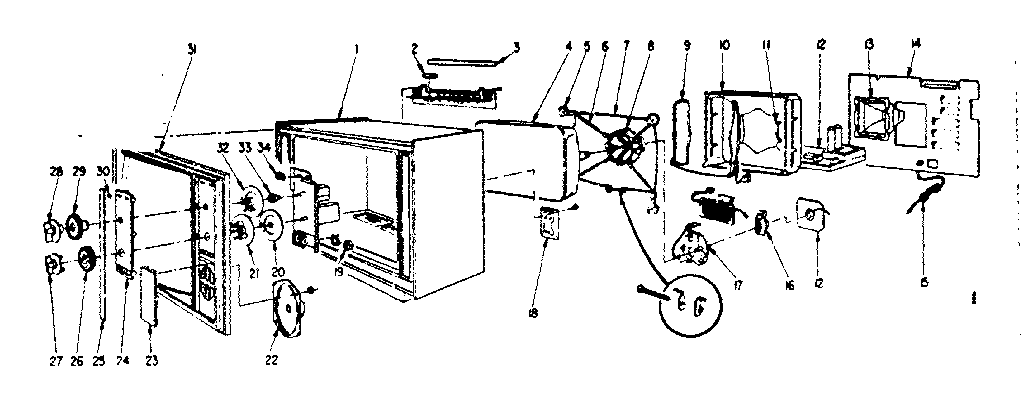 LXI 52844741417 cabinet parts diagram