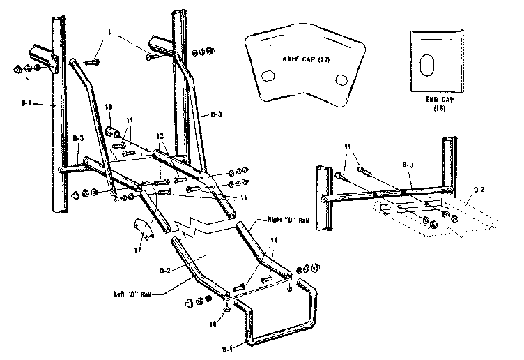 Sears 51272758-81 slide assembly diagram