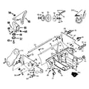 Craftsman 17481562 castor assembly diagram
