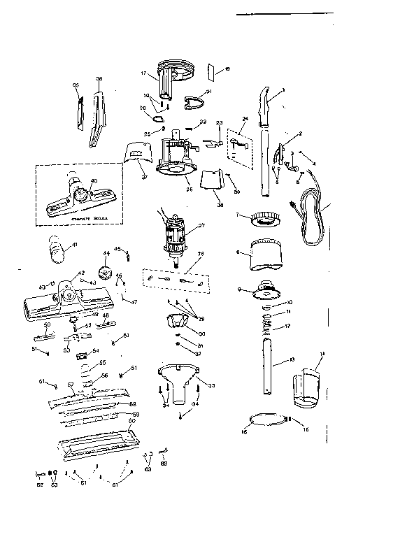Kenmore 10060351 unit parts diagram