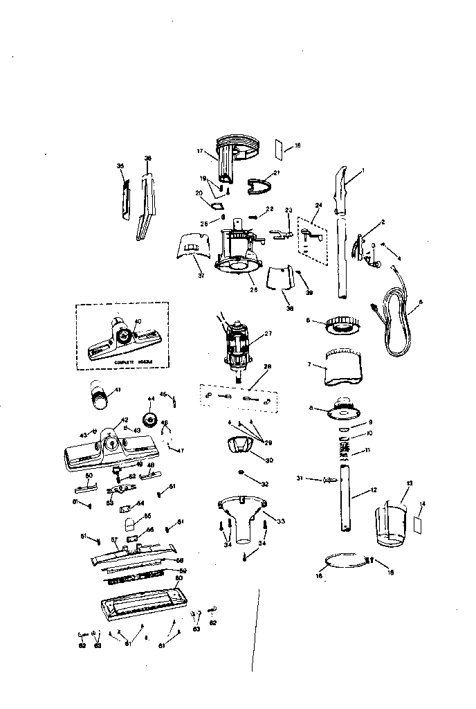 Kenmore 1006238180 unit parts diagram