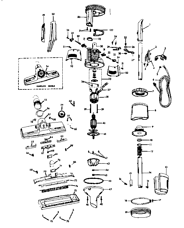 Kenmore 10063191 unit parts diagram